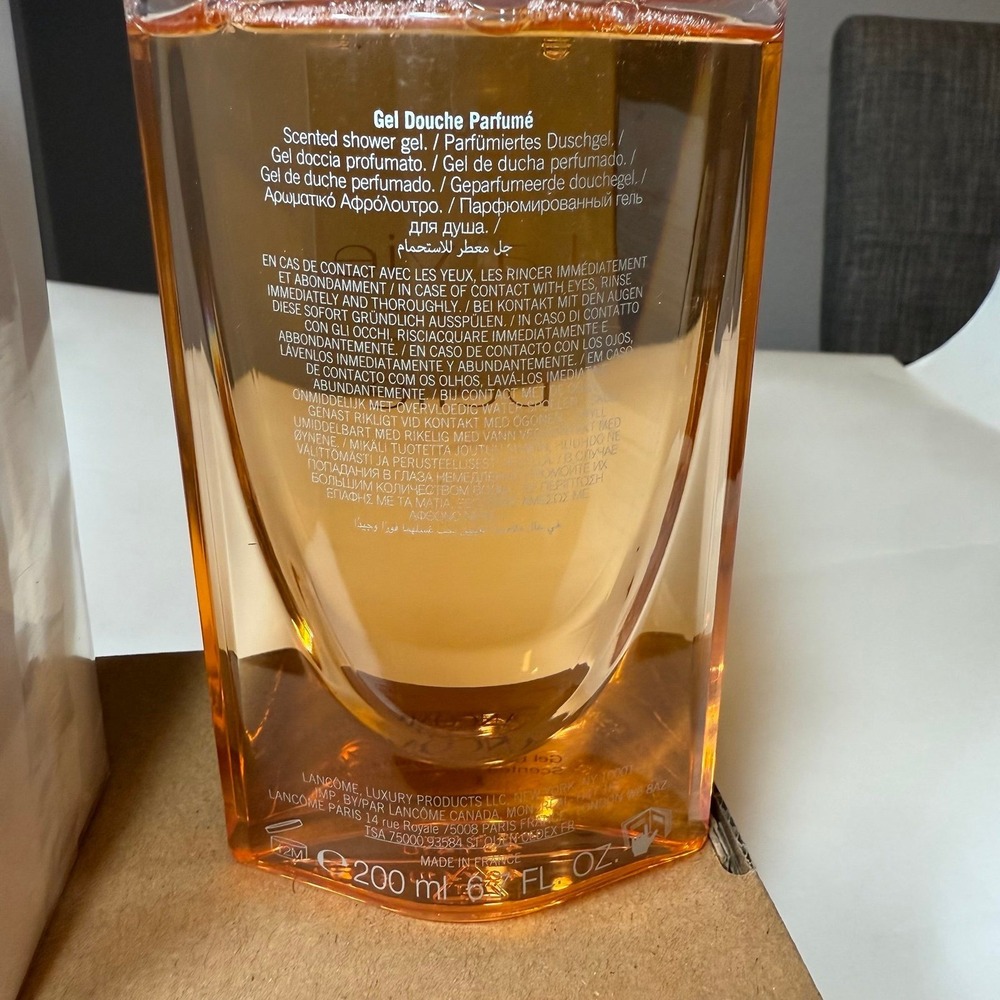 NEW LANCOME La Vie est Belle Shower Gel 6.7oz & Rose Sugar Scrub 3.34 fl oz. - Picture 5 of 7
